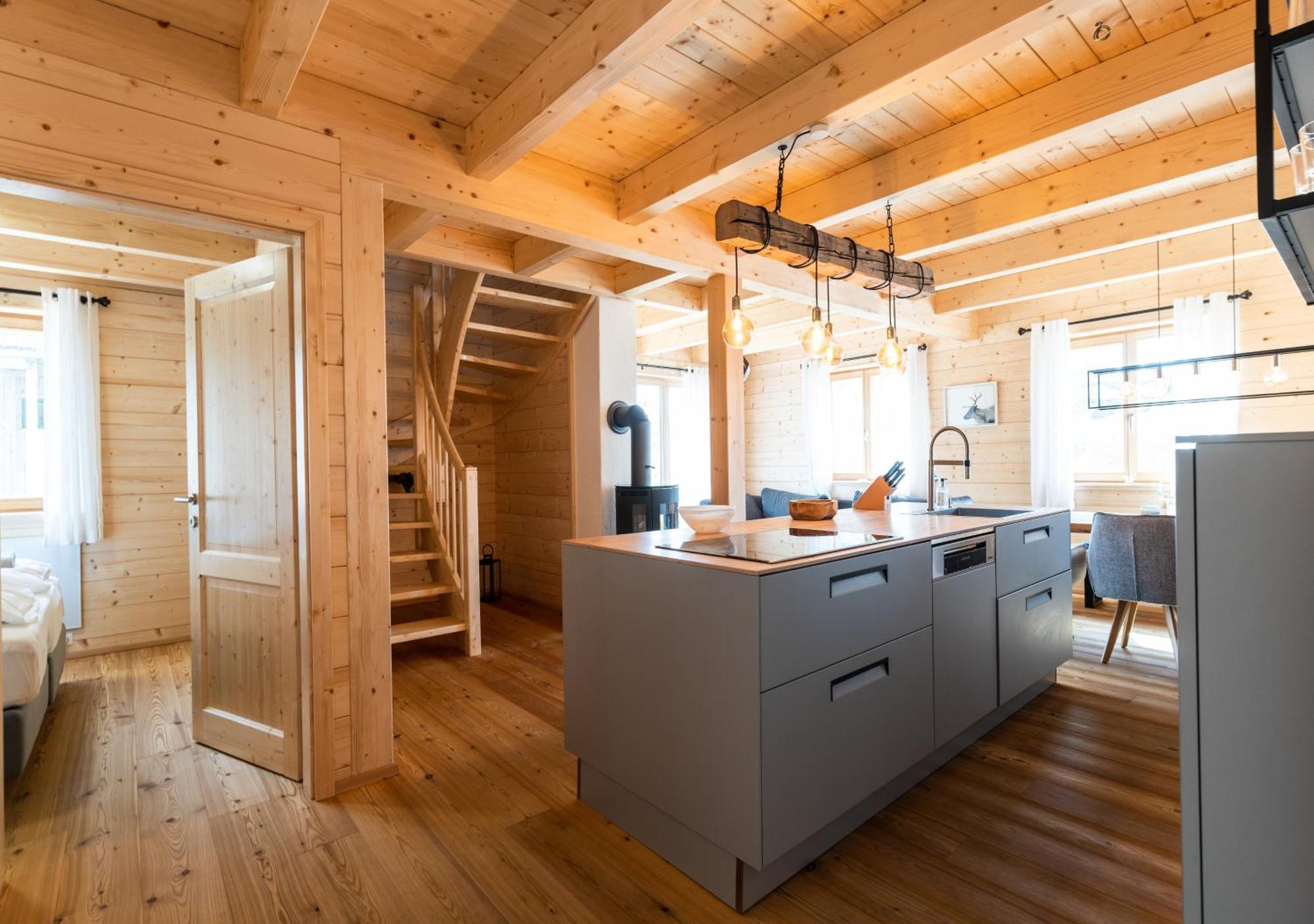 1A Chalet 'Horst' Wandern, Grillen, Panorama Sauna! Klippitztorl エクステリア 写真